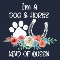 Im A Dog And Horse Kind Of Queen Premium Sweatshirt | Teevron