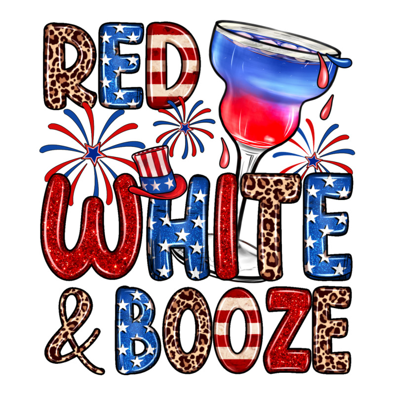 Red White And Booze Ladies Tee by Zillion Design Studio | Teevron