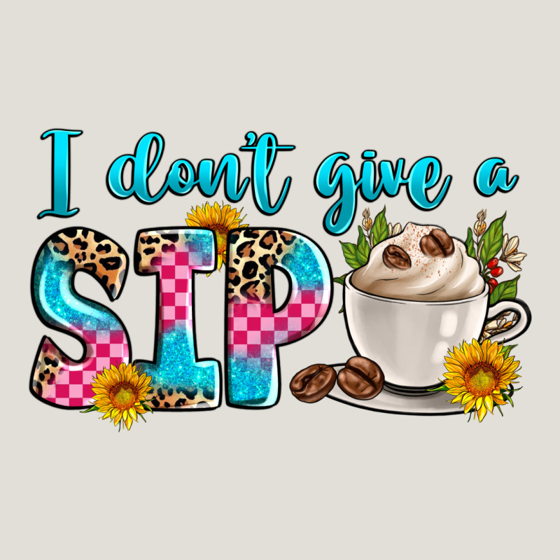 I Don't Give A Sip Heavy Core Tee by Zillion Design Studio | Teevron