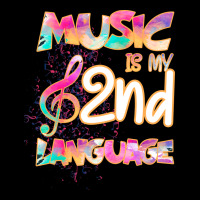 Cool I Love Music Shirt Gifts Music Is My Second Language Premium Sweatshirt | Teevron
