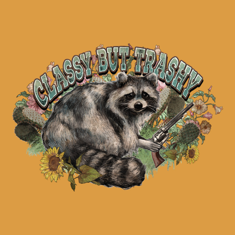 Classy But Trashy Racoon Urban Heavy Tee by NancyCooperArtShop | Teevron