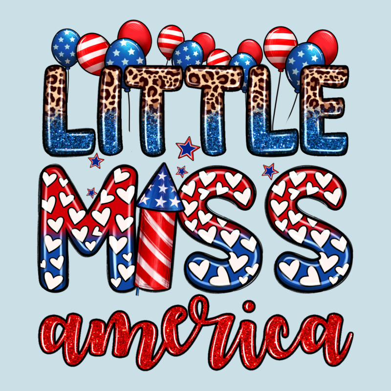Little Miss America Ladies Tee by Zillion Design Studio | Teevron