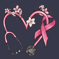Stethoscope Nurse Medical Breast Cancer Awareness Long Sleeve Tee | Teevron