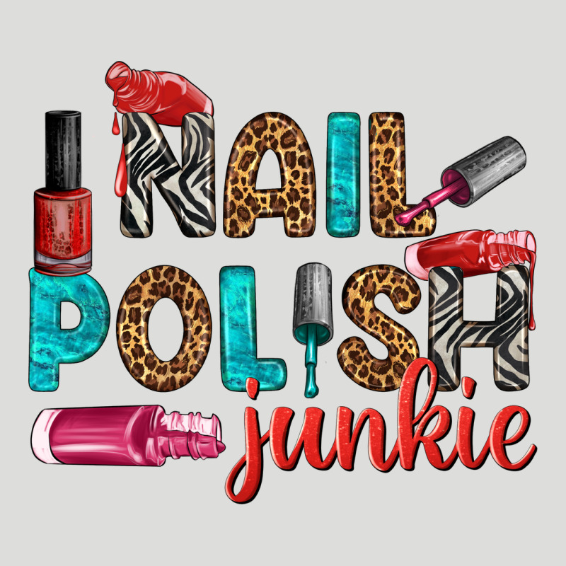 Nail Polish Junkie Bbs Zipper Hoodie by BundleAndBundleShop | Teevron