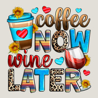 Coffee Now Wine Later Heavy Core Tee | Teevron