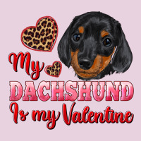 My Dachshund Is My Valentine Ladies Tee | Teevron