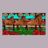 Horses Roses Ann Cactuses License Plate Vintage Tee | Teevron
