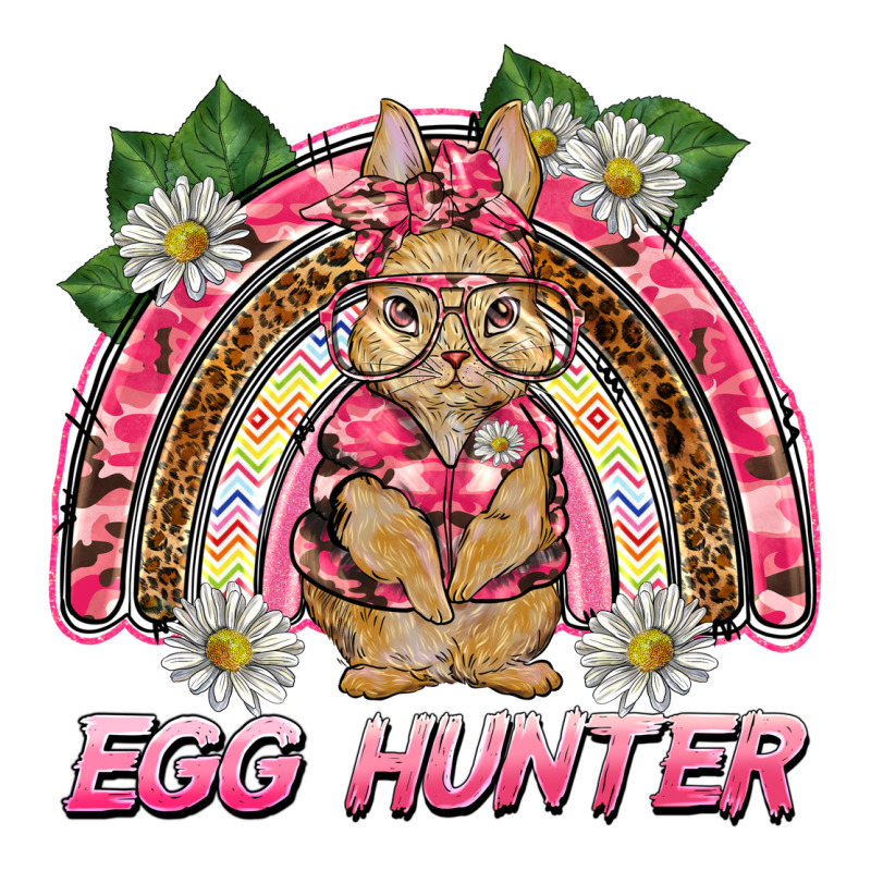 Easter Pink Camouflage Egg Hunter  Bunny Rainbow Urban Heavy Tee by BarkalooDesign | Teevron