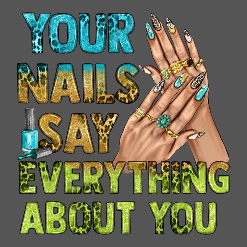 Your Nails Say Everything About You Bbs Zipper Hoodie by BundleAndBundleShop | Teevron