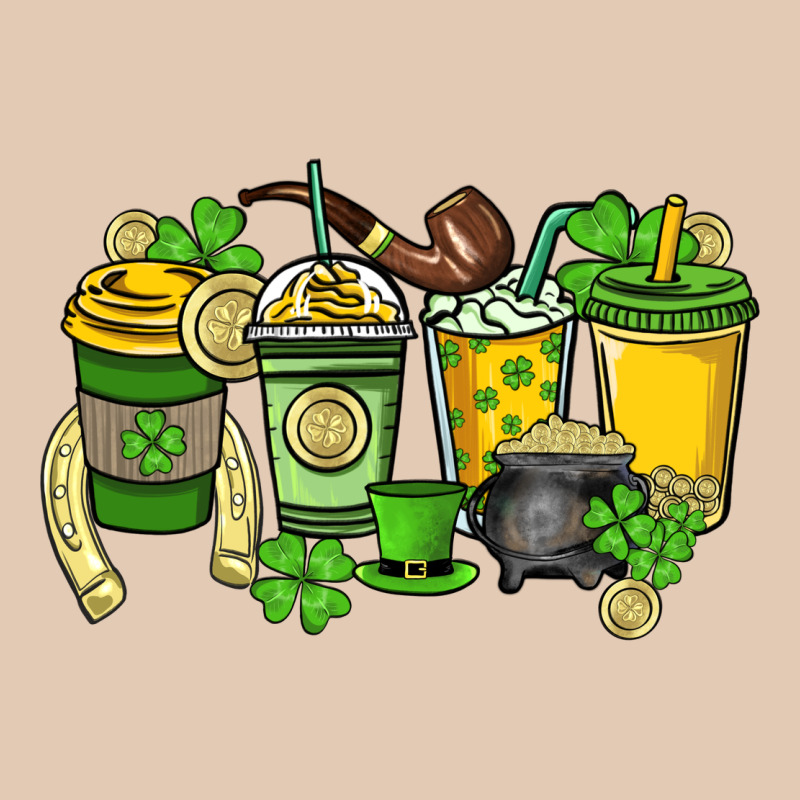 St. Patrick's Day Coffee Cups Urban Hoodie by HowdyJamesFarm | Teevron