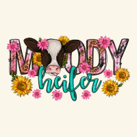 Moody Heifer Mother's Day Premium Hoodie | Teevron
