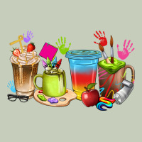 Art Teacher Coffee Cups Ladies Tee | Teevron