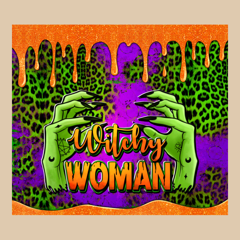 Witchy Woman Halloween Tumbler Classic Tee by Jasminsmagicworld | Teevron