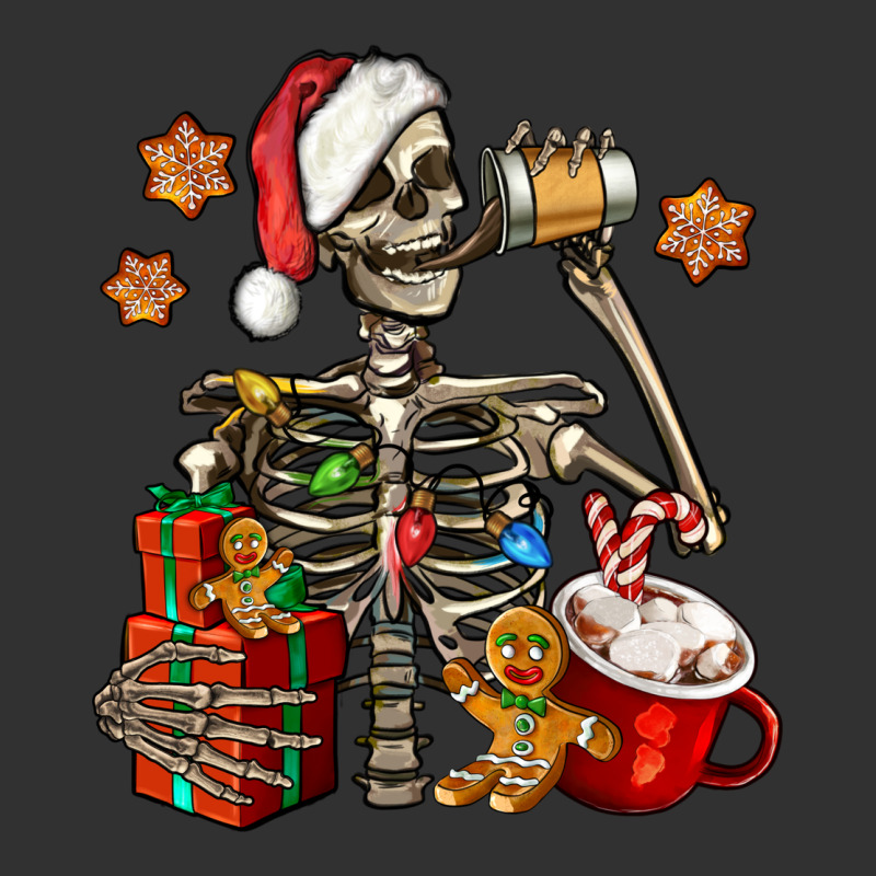 Christmas Skeleton Coffee Urban Heavy Tee by Jasminsmagicworld | Teevron
