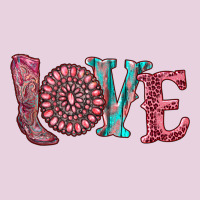 Valentine's Day Love With Boots And Gemstone Ladies Tee | Teevron
