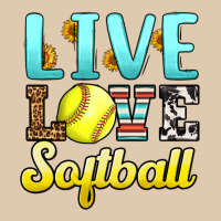 Live Love Softball Heavyweight Sweatshirt | Teevron