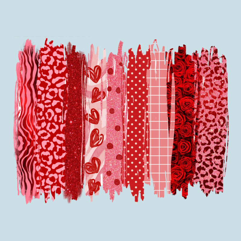 Valentine's Day Brushstroke Ladies Tee by RanaPortraitStore | Teevron