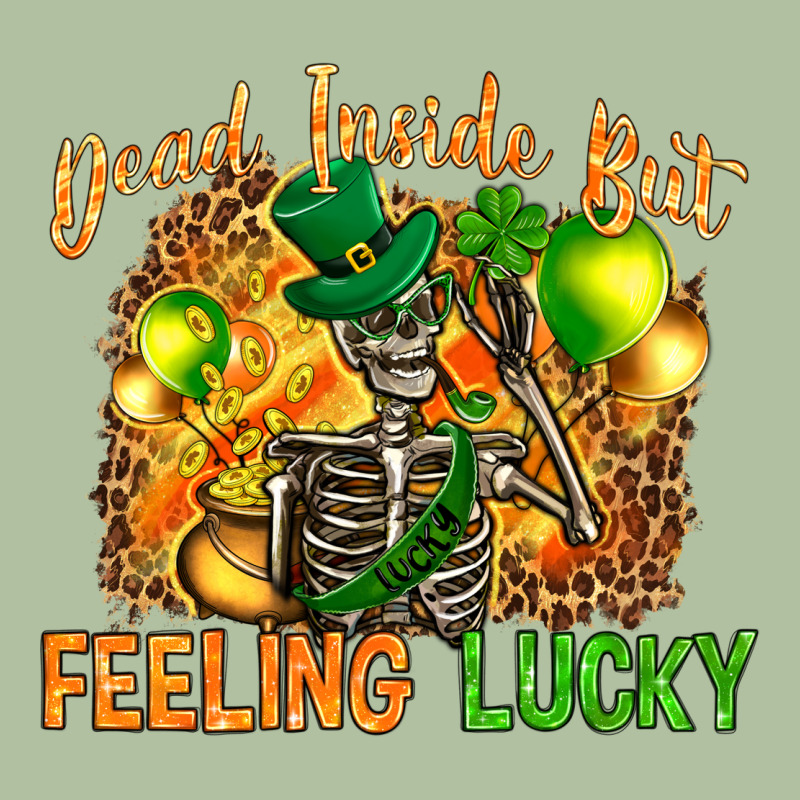 St. Patrick's Dead Inside But Feeling Lucky Urban Hoodie by HowdyJamesFarm | Teevron