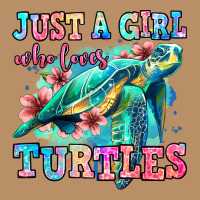 Just A Girl Who Loves Turtles Vintage Hoodie | Teevron