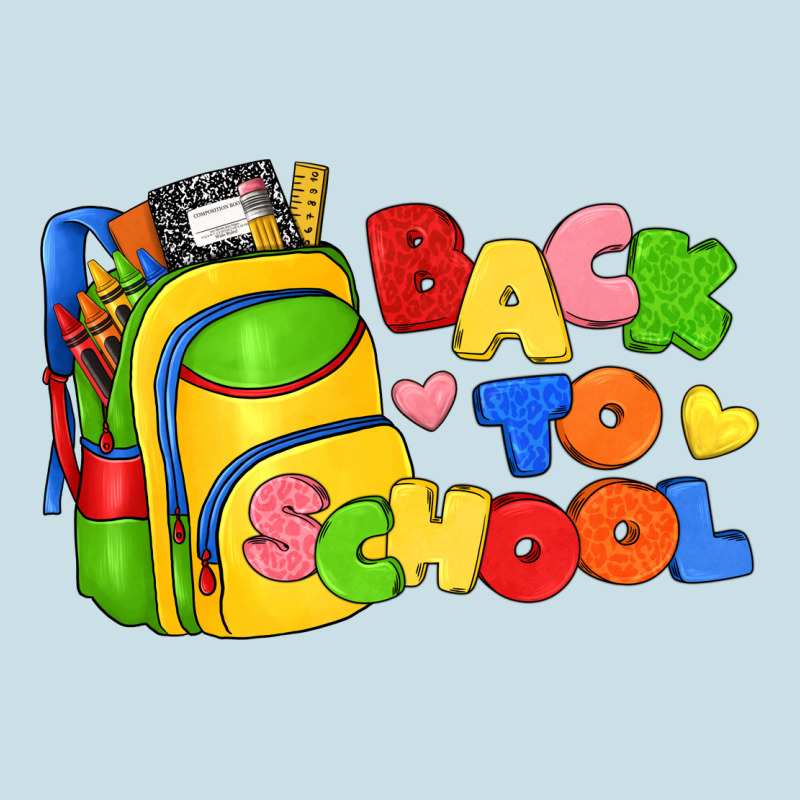 Back To School With School Bag Ladies Tee by texasbilliewilder | Teevron