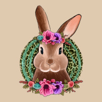 Western Leopard And Flowers Easter Bunny Heavyweight Sweatshirt | Teevron