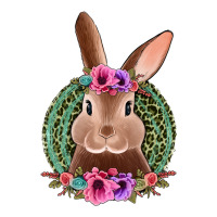 western leopard and flowers easter bunny | Teevron