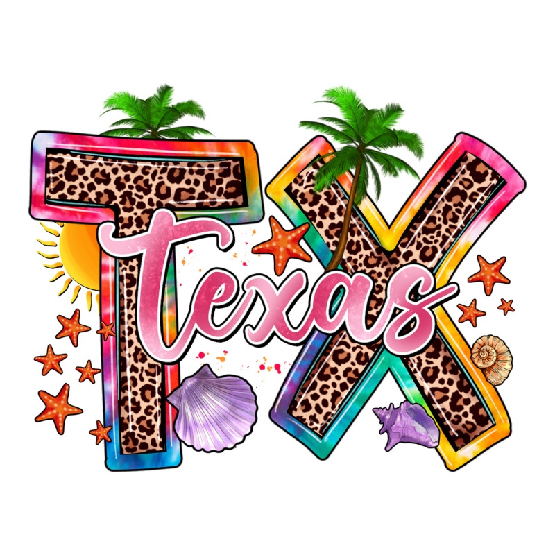 Texas Summer Ladies Tee by Zillion Design Studio | Teevron