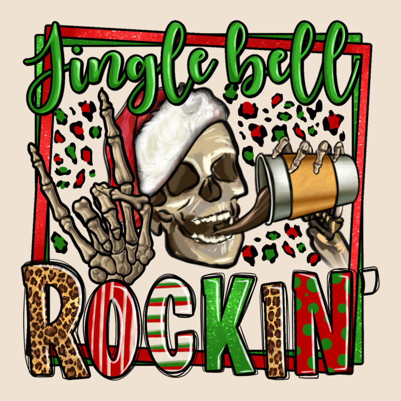 Jingle Bell Rockin Skeleton Christmas Urban Heavy Tee by Jasminsmagicworld | Teevron