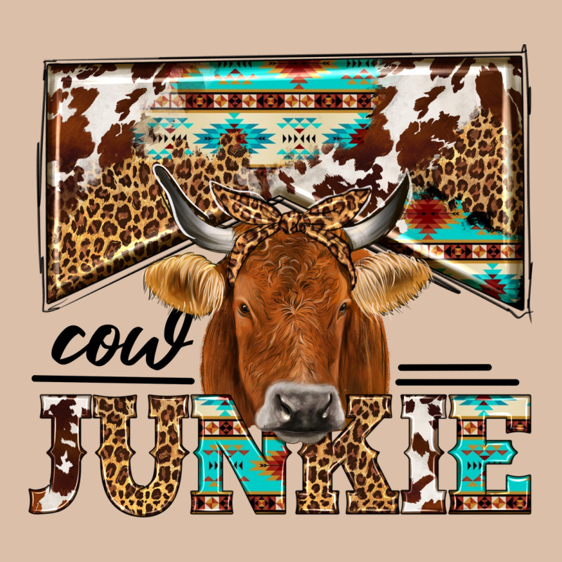 Cow Junkie Urban Heavy Tee by NancyCooperArtShop | Teevron