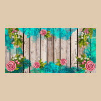 Western Floral  License Plate Template Heavyweight Sweatshirt | Teevron