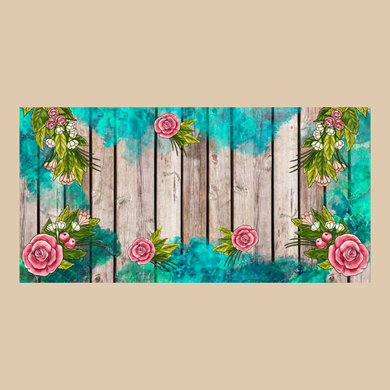 Western Floral  License Plate Template Heavyweight Sweatshirt by BarkalooDesign | Teevron