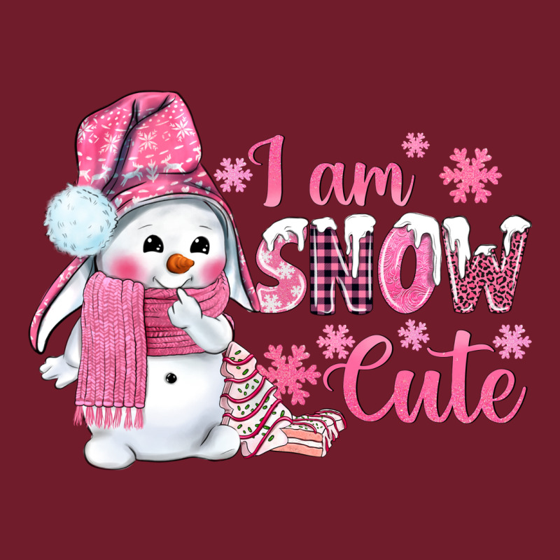 I Am Snow Cute Pink Bbs Zipper Hoodie by BundleAndBundleShop | Teevron