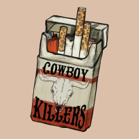 Cowboy Killers Cigarette Package Urban Heavy Tee | Teevron