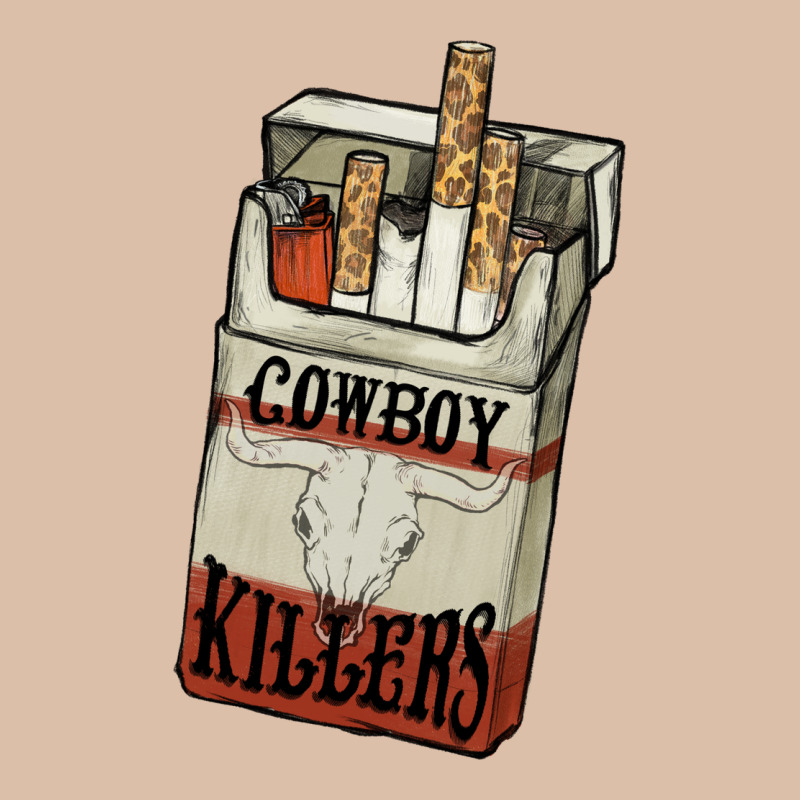 Cowboy Killers Cigarette Package Urban Heavy Tee by NancyCooperArtShop | Teevron