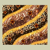 Melanin Leopard Glitter Heavy Core Tee | Teevron