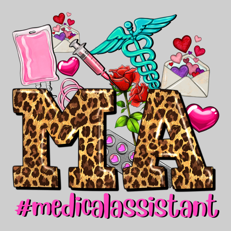Valentines Day M A Medical Assistant Premium Tee by AdoDesignShop | Teevron