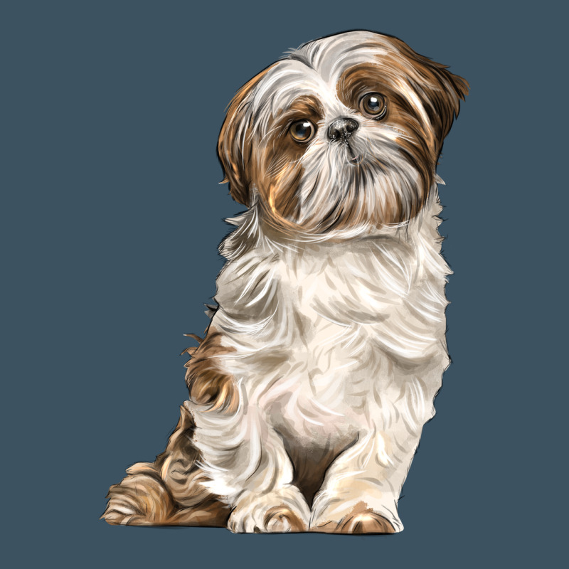 Shih Tzu Dog Urban Heavy Tee by LillyAllenDesigns | Teevron