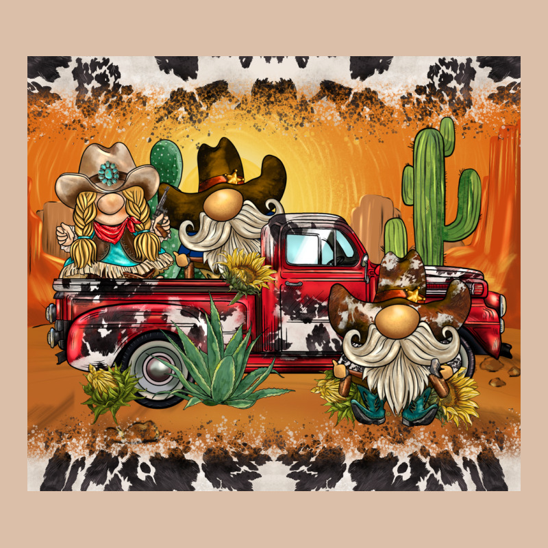Western Gnome Truck Urban Heavy Tee by BarkalooDesign | Teevron