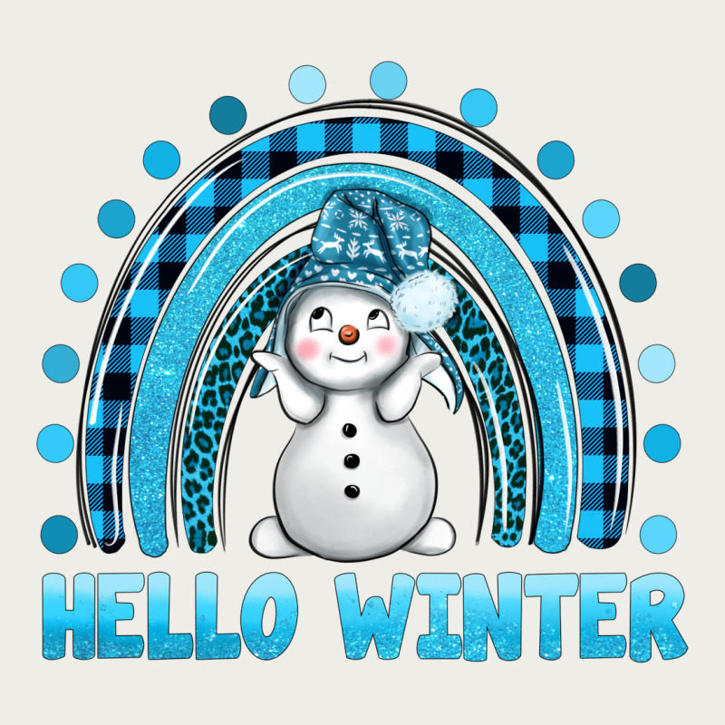 Hello Winter Rainbow With Snowman Bbs Zipper Hoodie by BundleAndBundleShop | Teevron