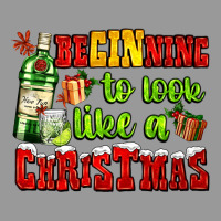 Beginning To Look Like A Christmas With Gin And Gifts Vintage Hoodie | Teevron