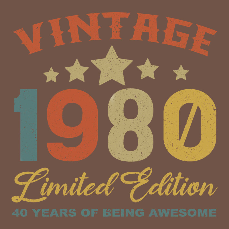 Vintage 1980 Clothes 40 Years Old Retro 40th Birthday Premium Sweatshirt by Bettercallsaul | Teevron