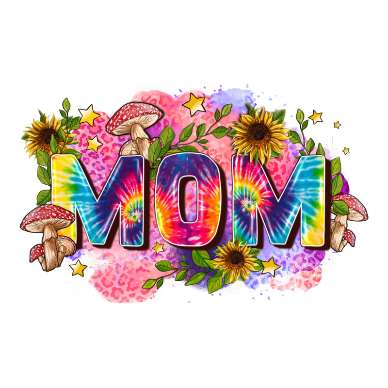 Tie Dye Mom Premium Tee by Zillion Design Studio | Teevron