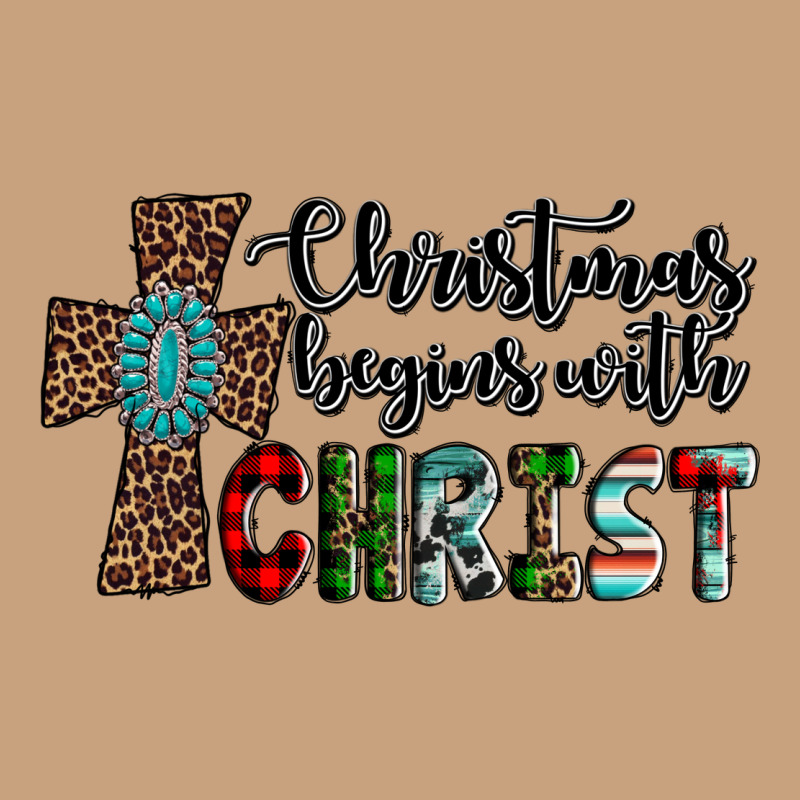 Christmas Begins With Christ Vintage Tee by AdoDesignShop | Teevron