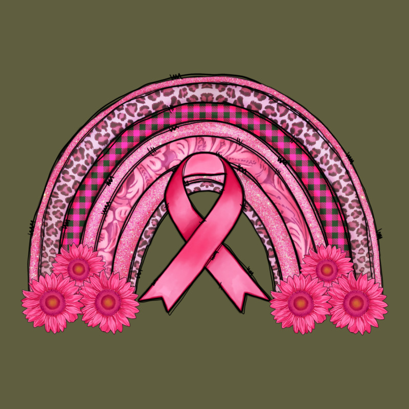 Breast Cancer Rainbow Vintage Tee by AdoDesignShop | Teevron