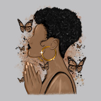 Black Woman Praying Long Sleeve Tee | Teevron