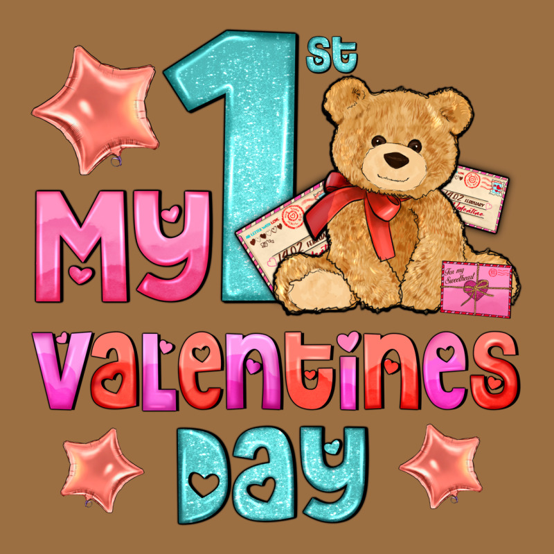 My First Valentines Day Vintage Tee by AdoDesignShop | Teevron