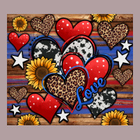 4th Of July American Hearts Vintage Hoodie | Teevron