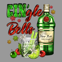 Gin`gle Bells With Bottle And Cocktail Vintage Hoodie | Teevron