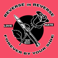 Reverse ın Reverse Love Hate Forever By Your Sıde Premium Sweatshirt | Teevron