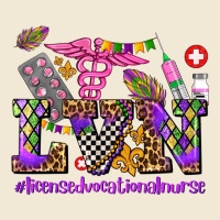 Mardi Gras  Lvn Licensed Vocational Nurse Premium Tee | Teevron